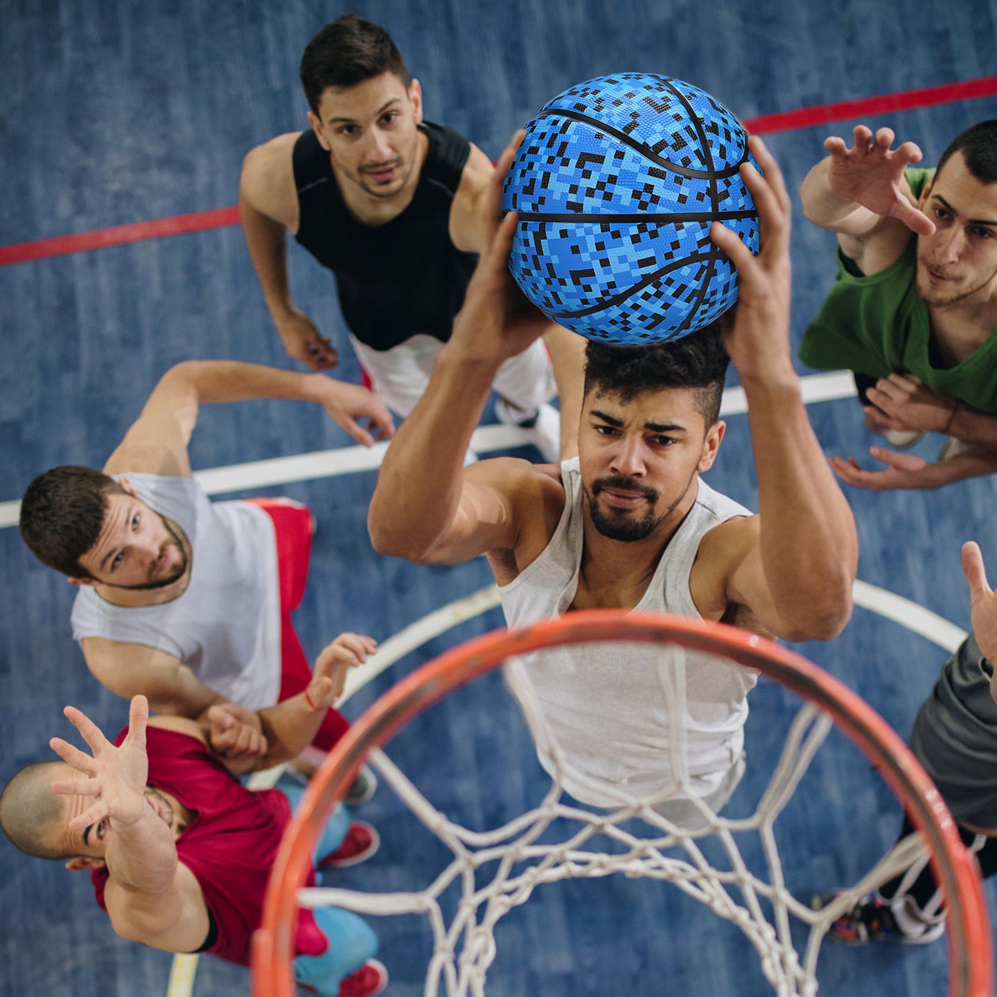 basketball oem basketball official CustomLogo Size Outdoor Rubber Basketball With