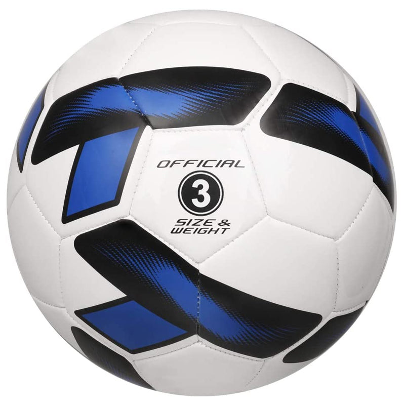 Soccer Training Ball Classic Sizes 3/4/5 for Toddler, Youth, Kids, Teens, Adults