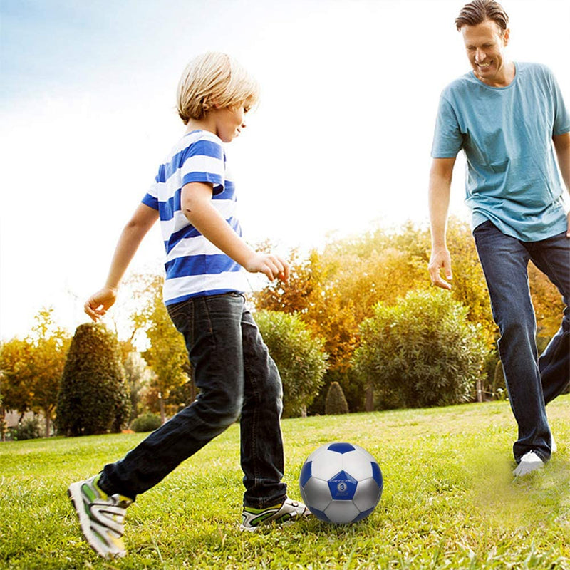 Soccer Training Ball Classic Sizes 3/4/5 for Toddler, Youth, Kids, Teens, Adults