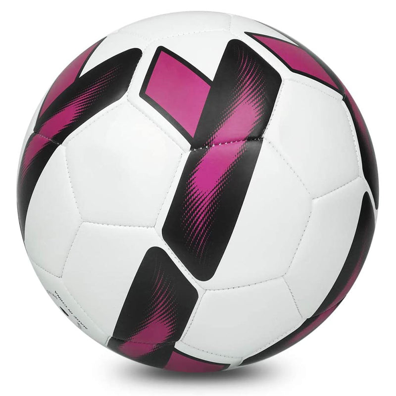 Soccer Training Ball Classic Sizes 3/4/5 for Toddler, Youth, Kids, Teens, Adults