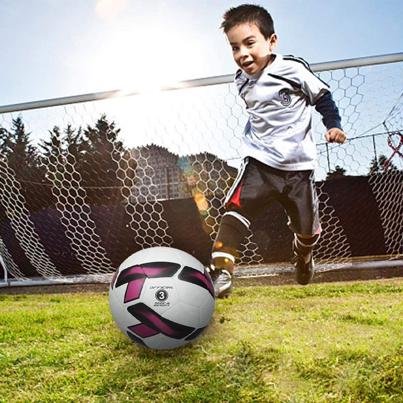 Soccer Training Ball Classic Sizes 3/4/5 for Toddler, Youth, Kids, Teens, Adults