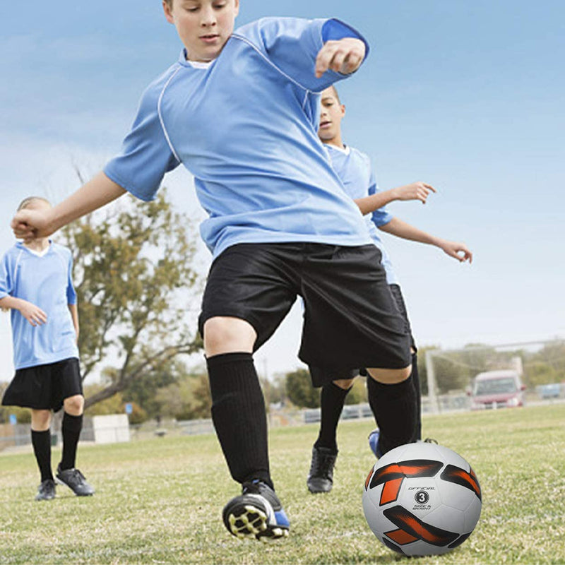 Soccer Training Ball Classic Sizes 3/4/5 for Toddler, Youth, Kids, Teens, Adults