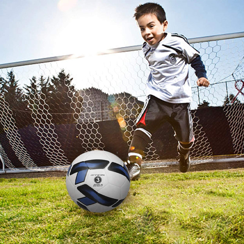 Soccer Training Ball Classic Sizes 3/4/5 for Toddler, Youth, Kids, Teens, Adults