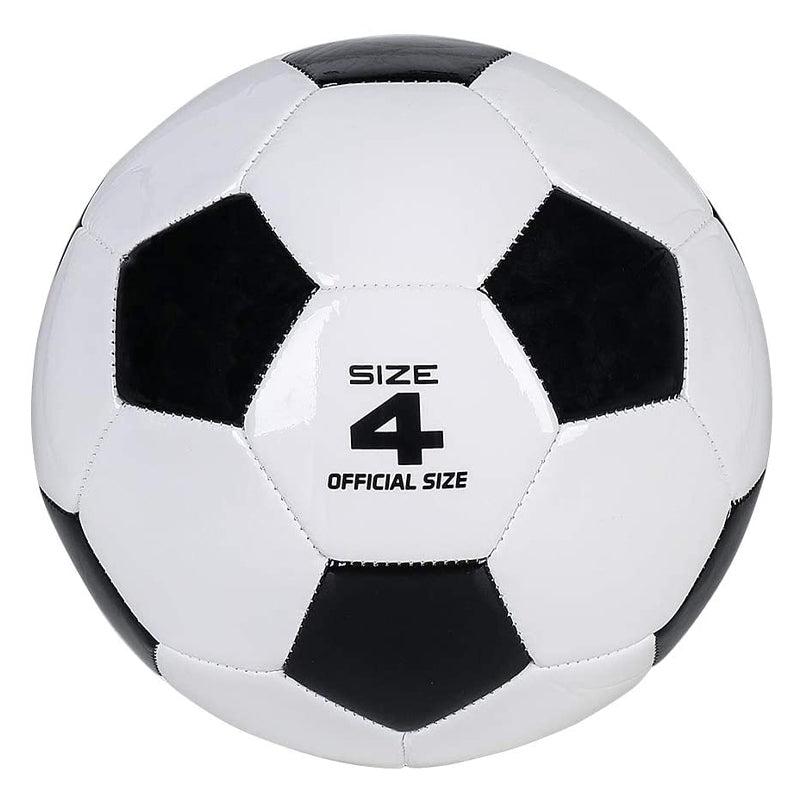 Soccer Training Ball Classic Sizes 3/4/5 for Toddler, Youth, Kids, Teens, Adults