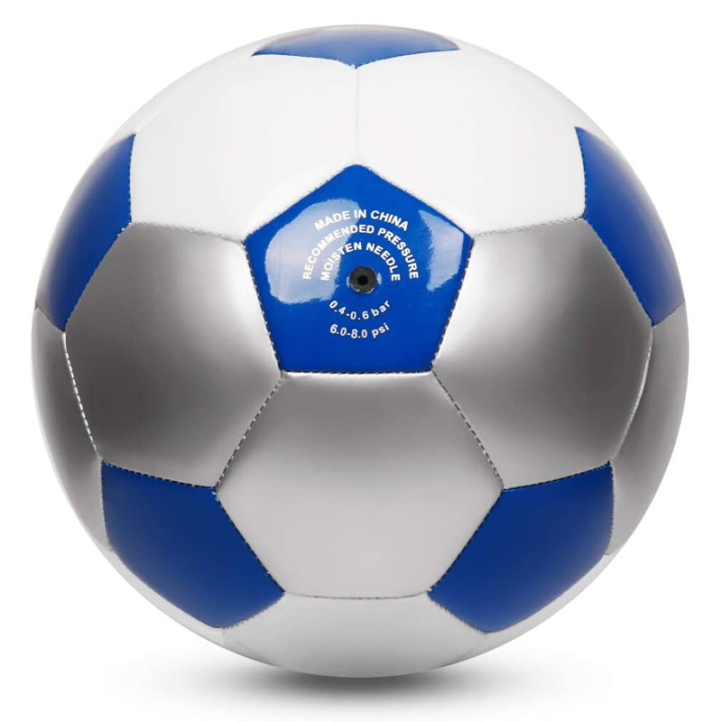 Soccer Training Ball Classic Sizes 3/4/5 for Toddler, Youth, Kids, Teens, Adults