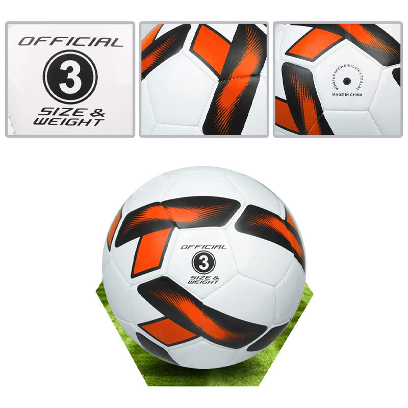 Soccer Training Ball Classic Sizes 3/4/5 for Toddler, Youth, Kids, Teens, Adults