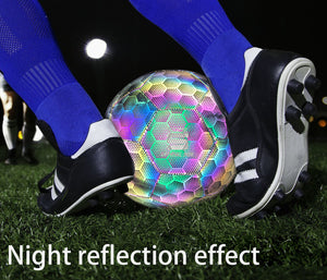 YANYODO Holographic Reflective Soccer Ball