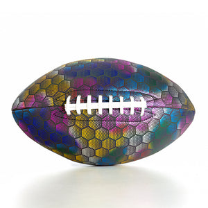 Reflective American Football with Super Grip