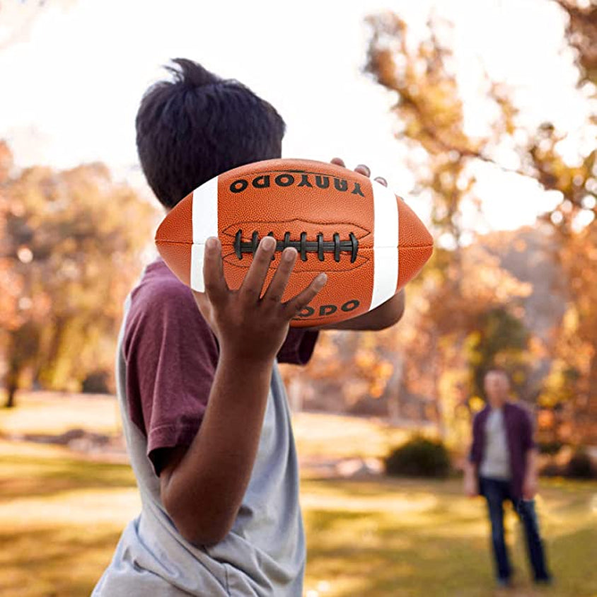 American Football, Official Size Footballs with Super Grip